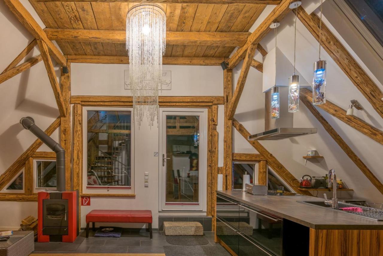Grosses Mit Sauna, Grill, Garten, Kaminofen Apartment