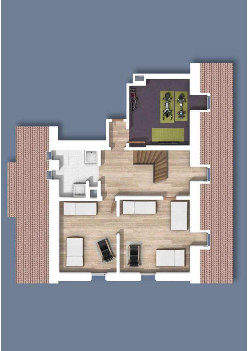 Grosses Mit Sauna, Grill, Garten, Kaminofen