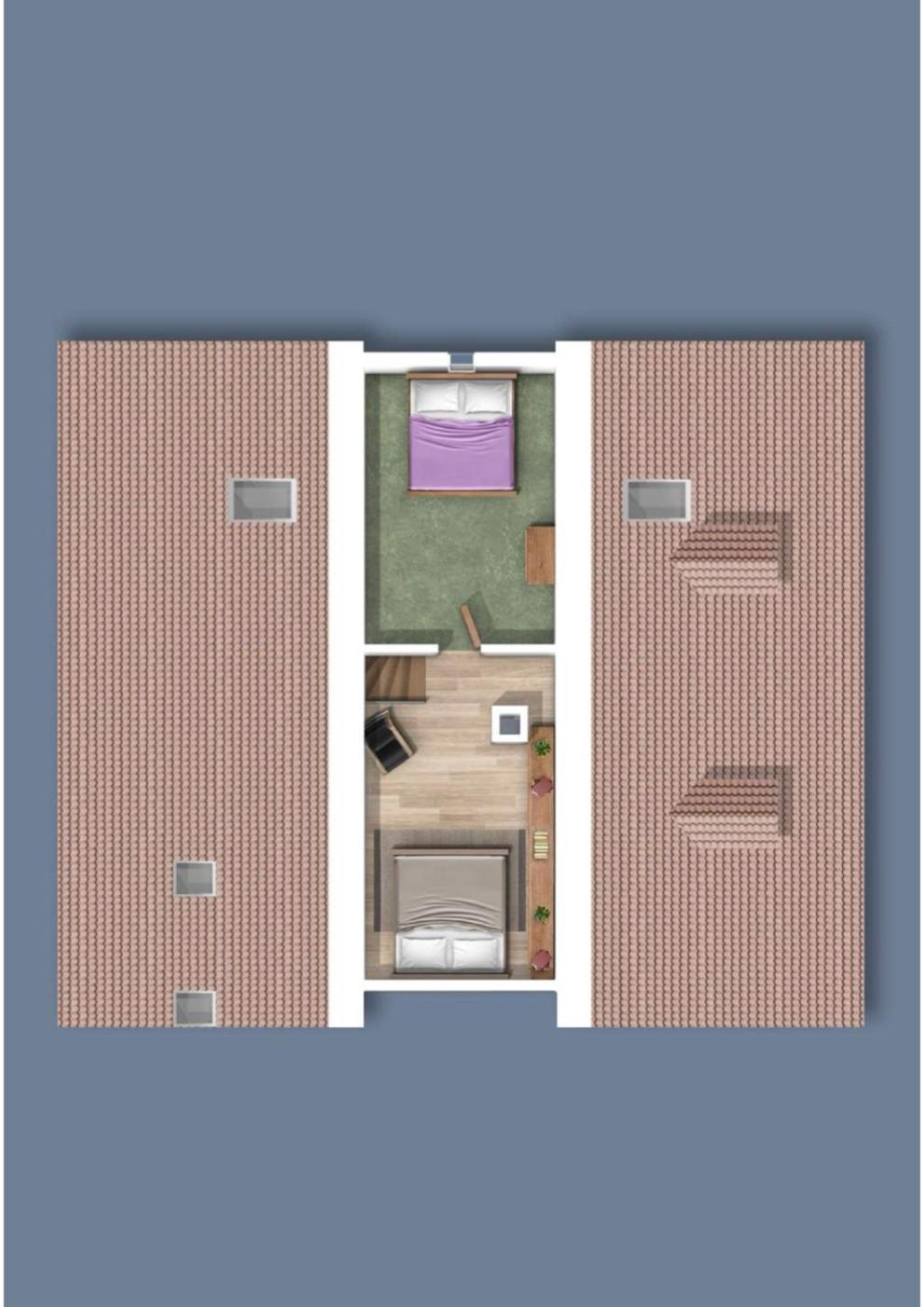 Apartment Grosses Mit Sauna, Grill, Garten, Kaminofen